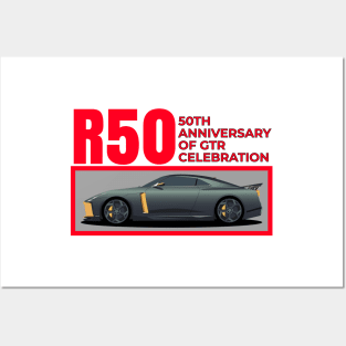 R50 GTR Posters and Art